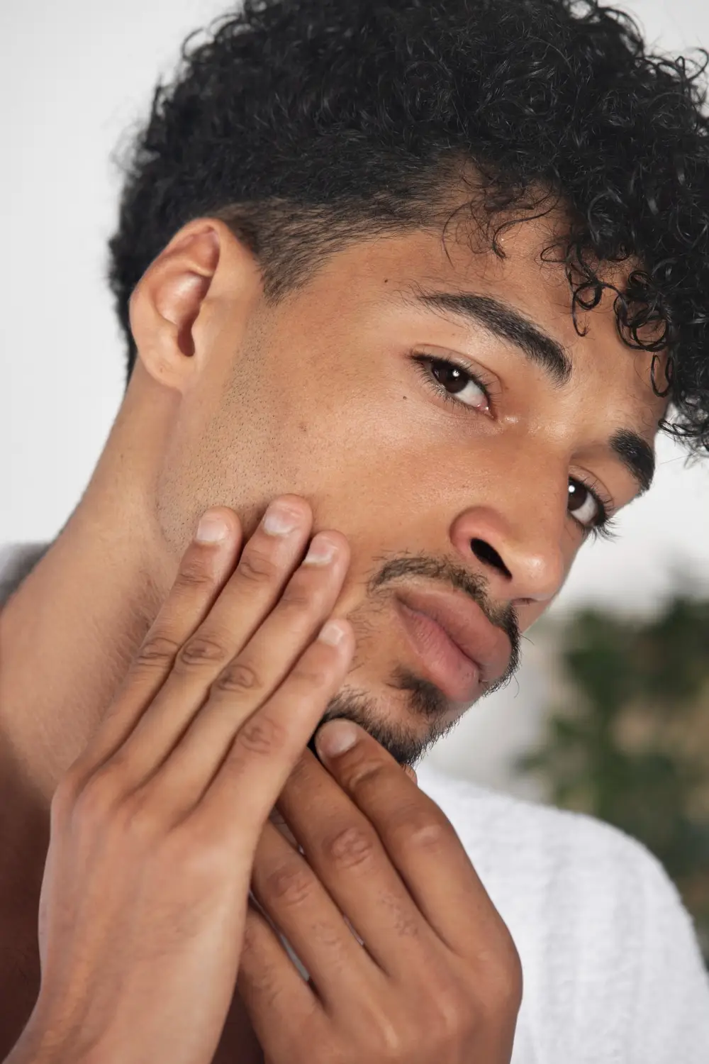 visage d'un homme